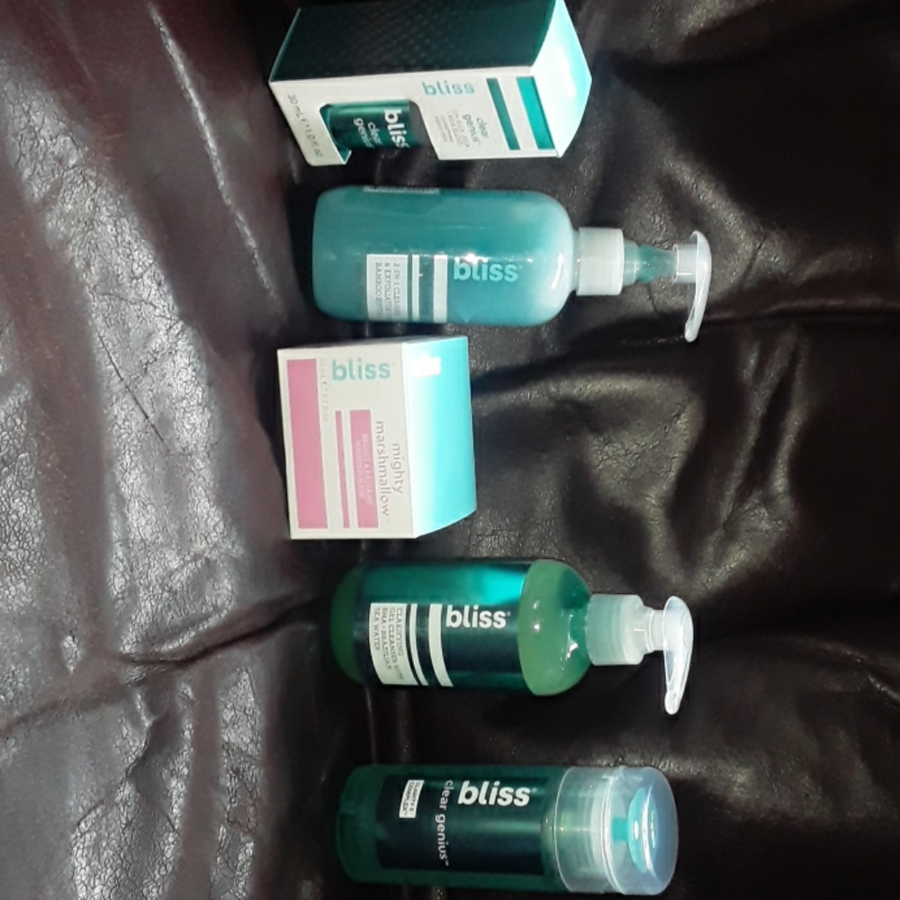 Bundle of bliss face products....